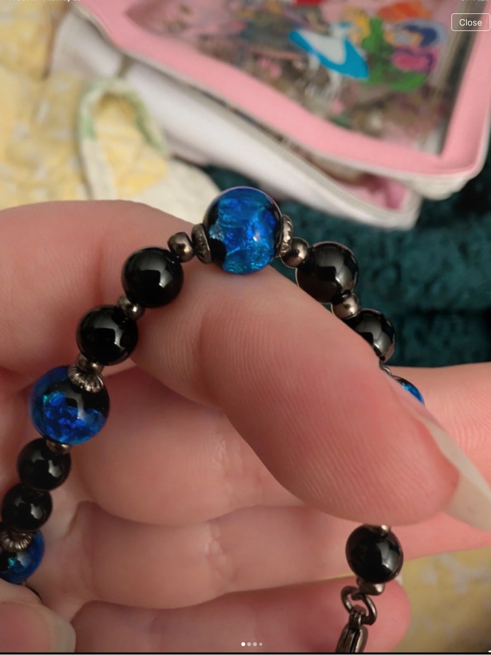 “NEW” GORGEOUS SEMI-PRECIOUS STONE BRACELET WITH EXTENDER